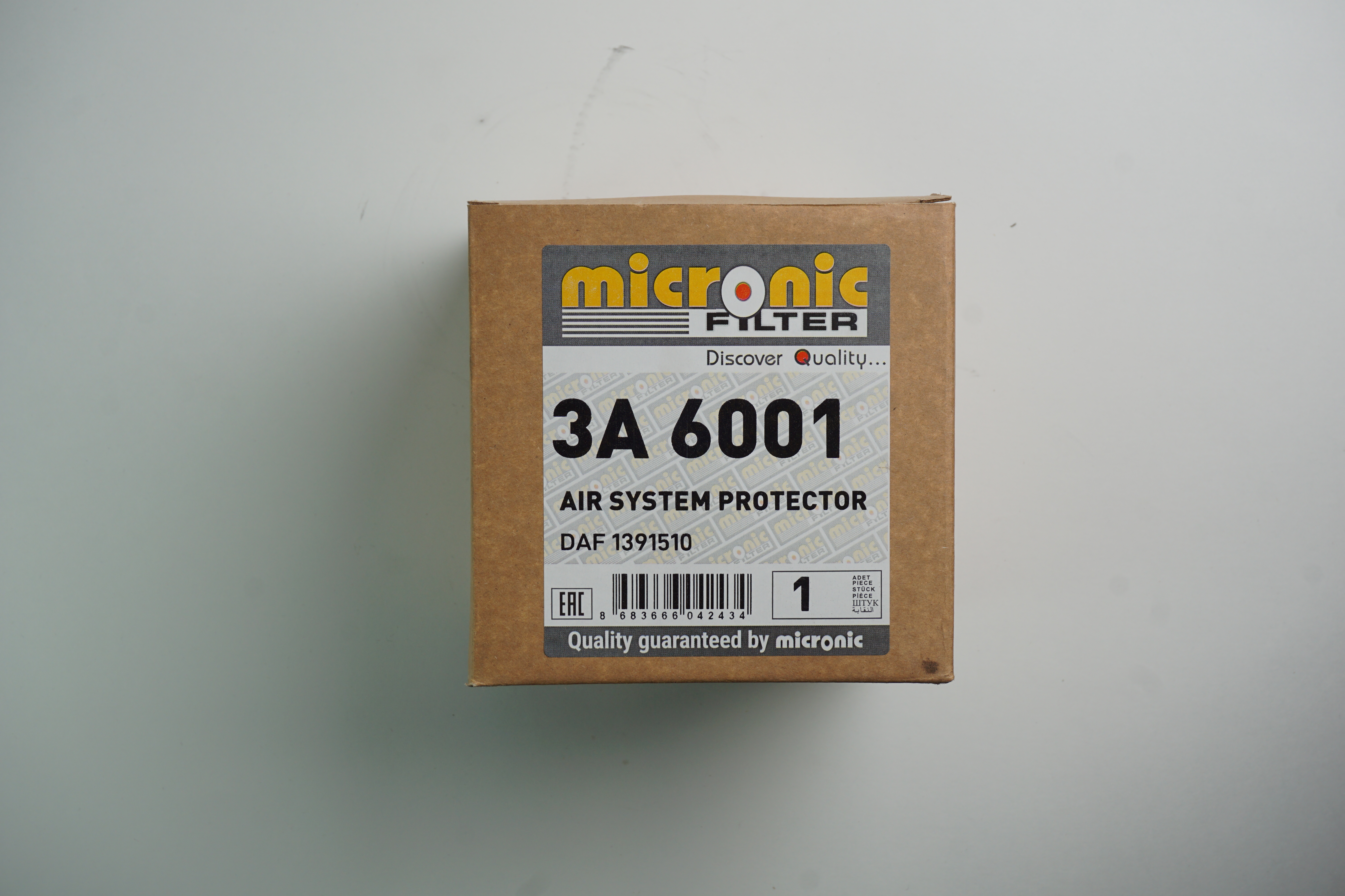 Micronic 3A6001 packaging