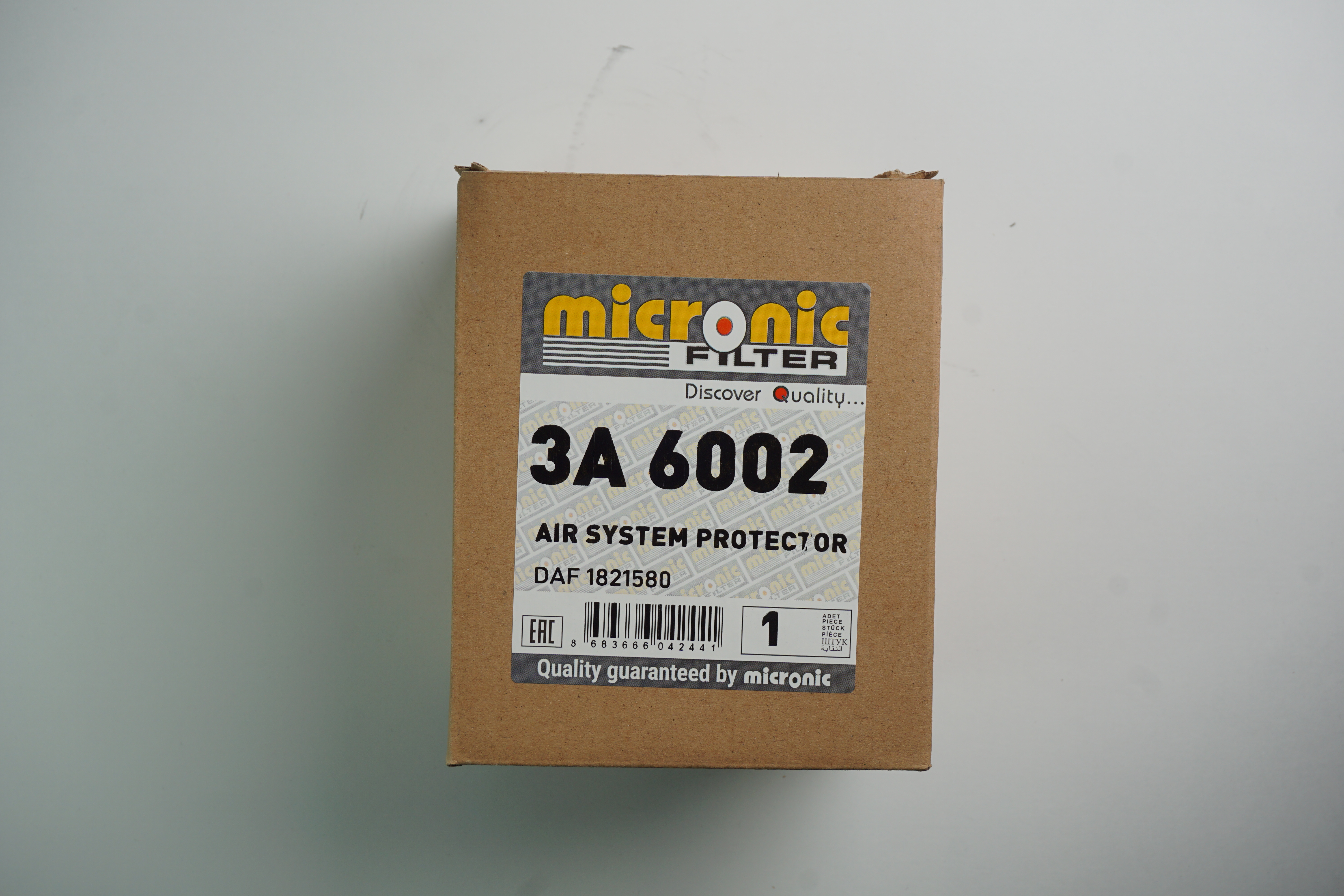 Micronic 3A6002 packaging