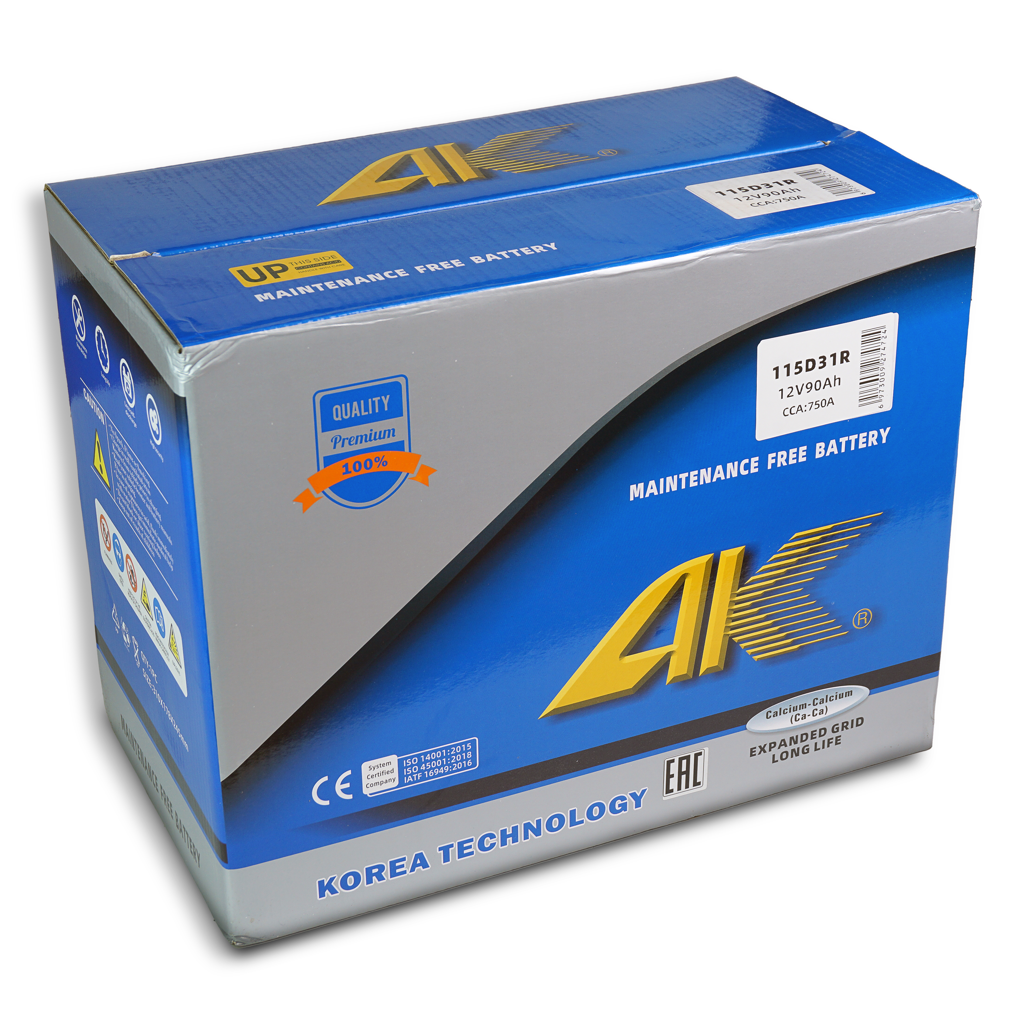 AK Expanded Grid 115D31R packaging
