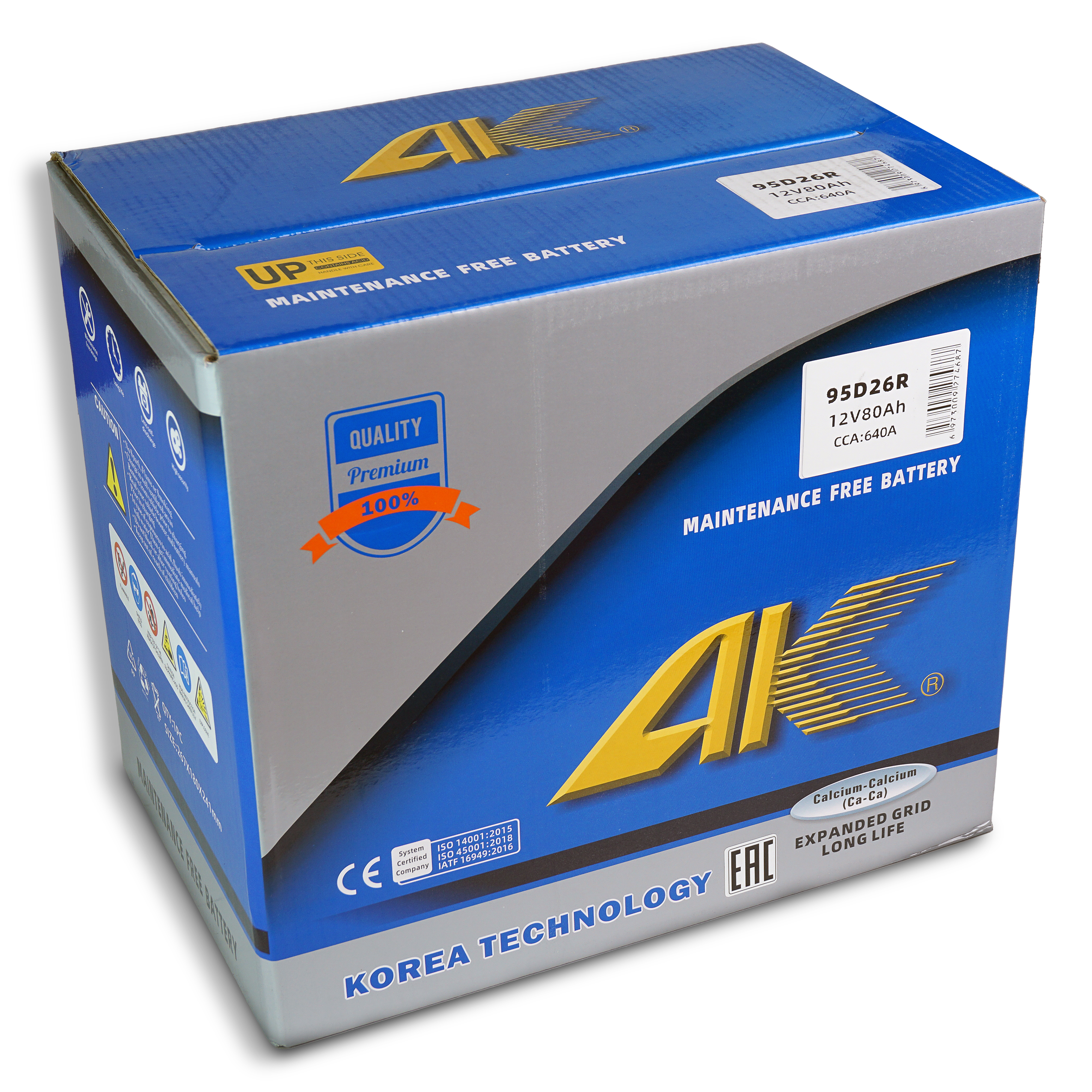 AK Expanded Grid 95D26R packaging