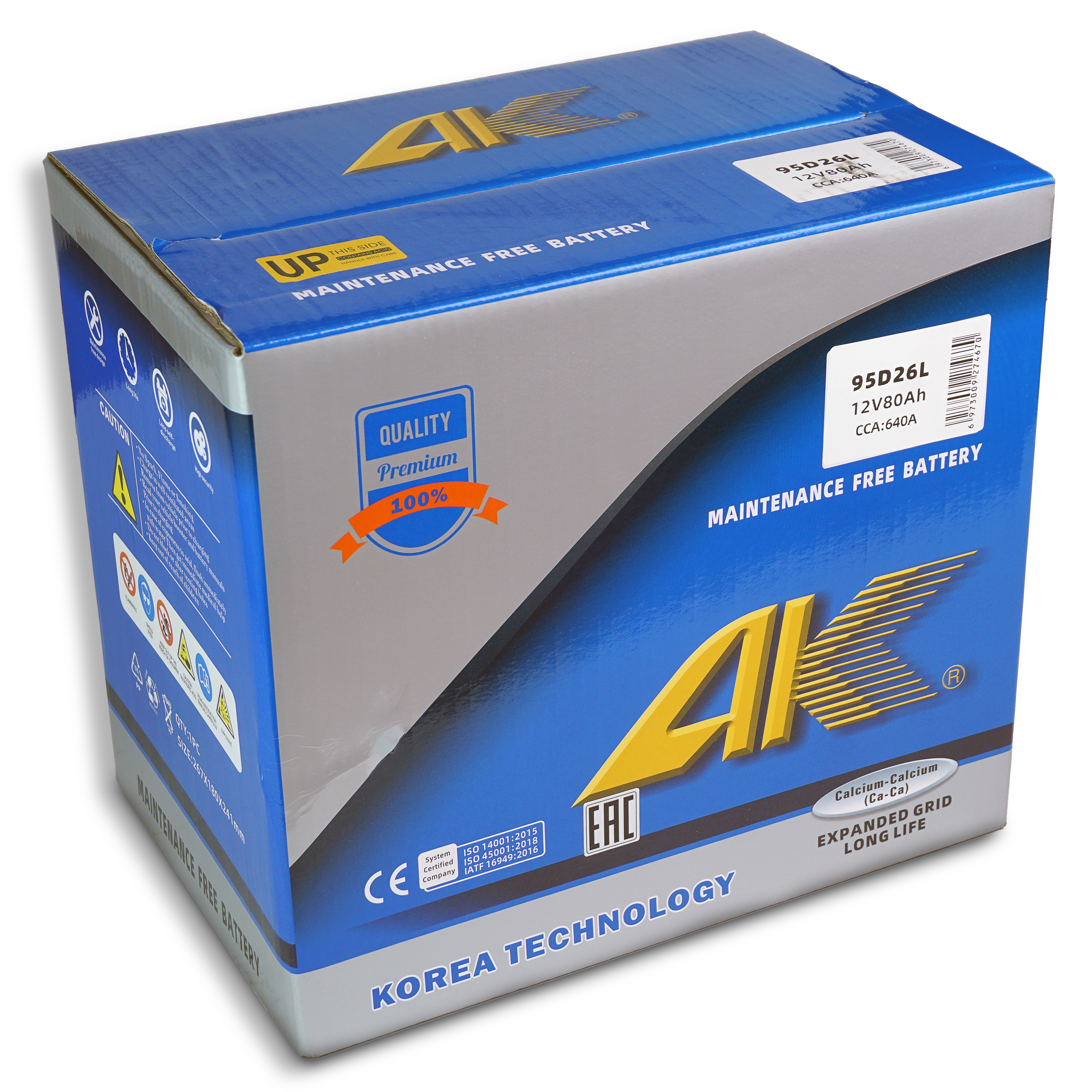 AK Expanded Grid 95D26L packaging
