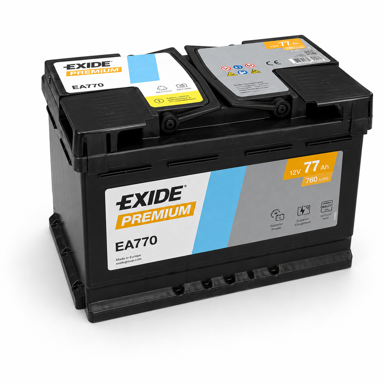 Exide Battery 10 packaging