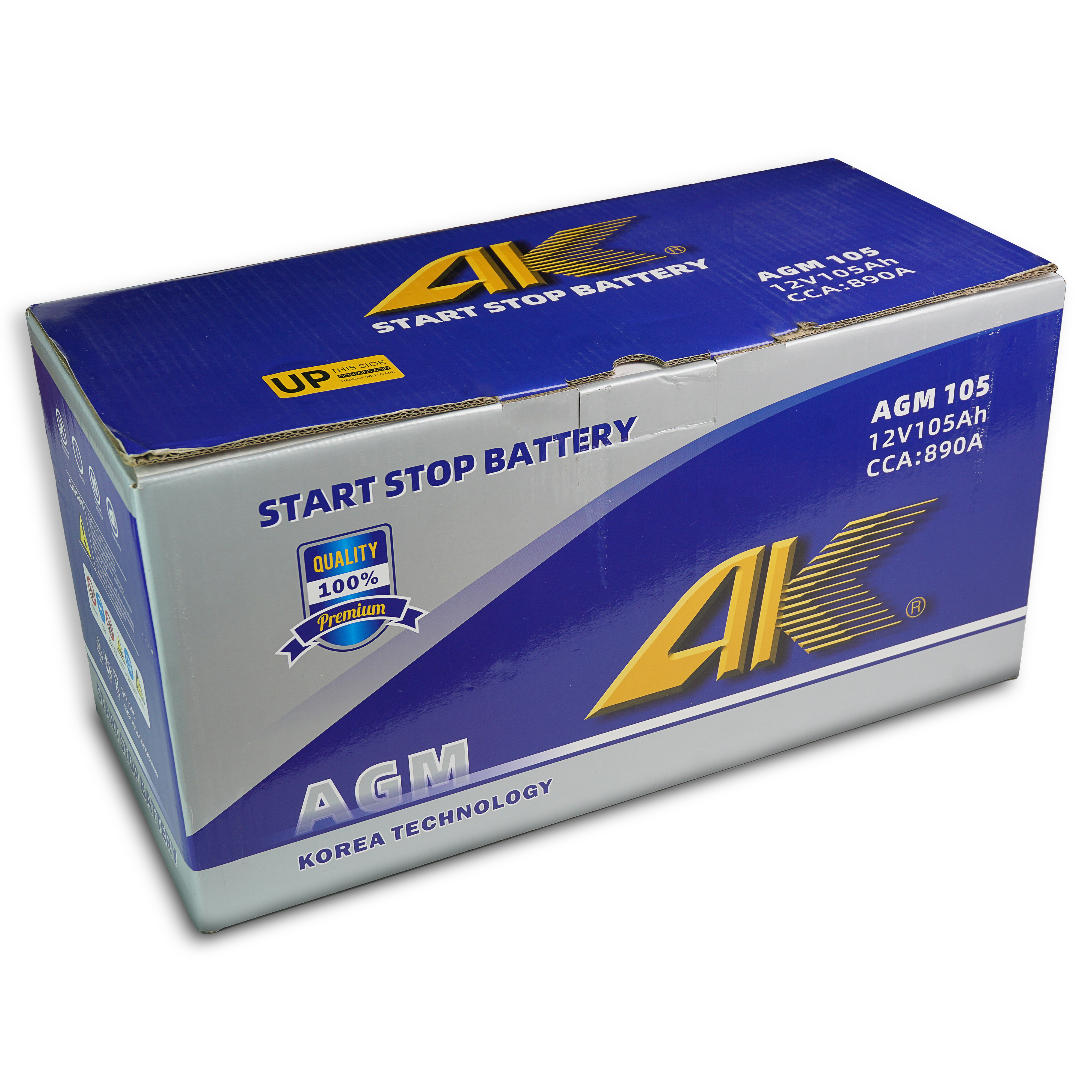 AK Premium AGM 105 packaging