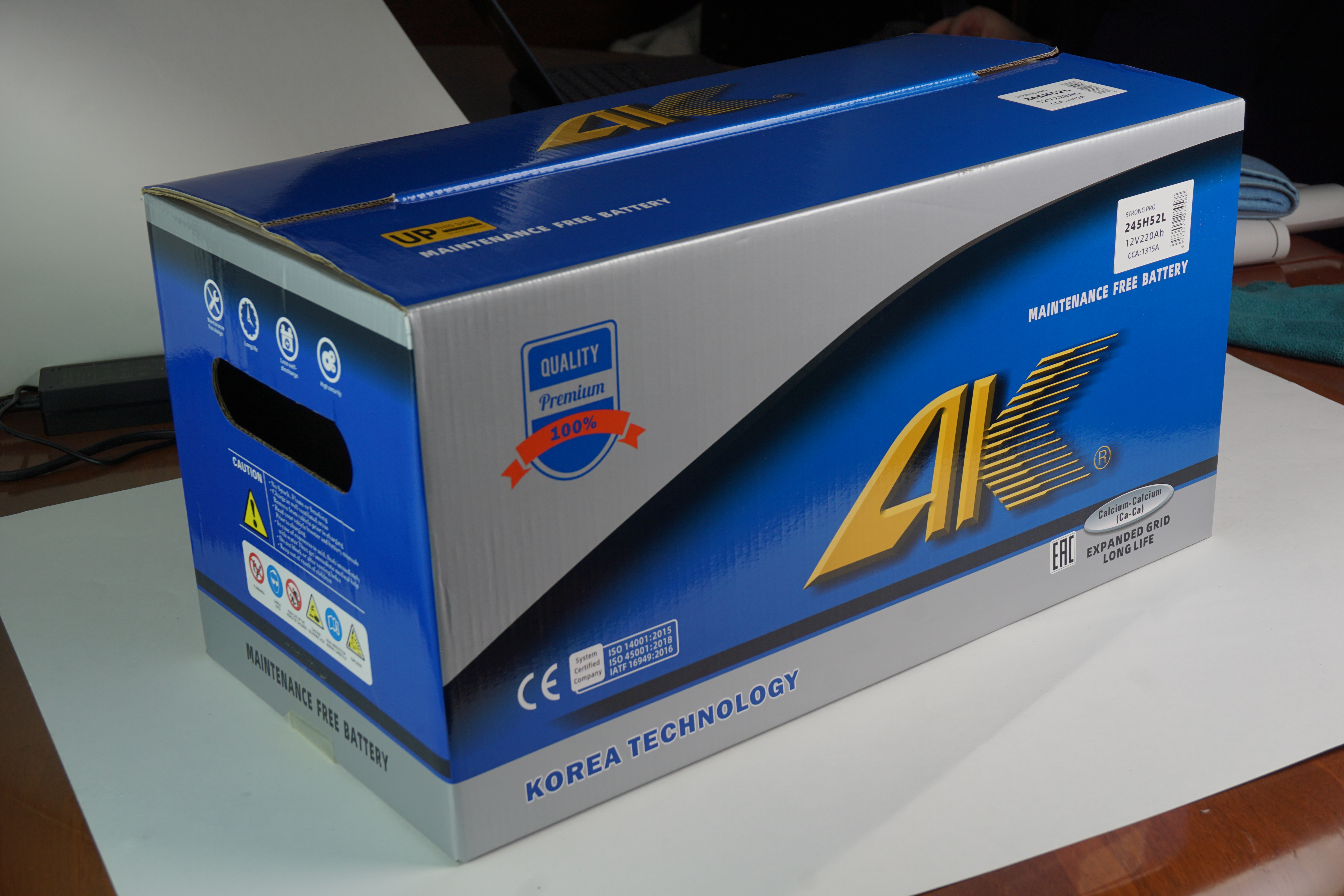 AK Strong PRO 245H52 packaging