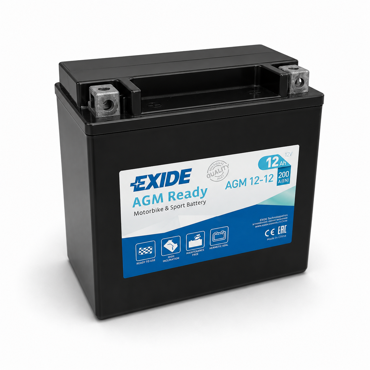 Exide Battery 16 packaging